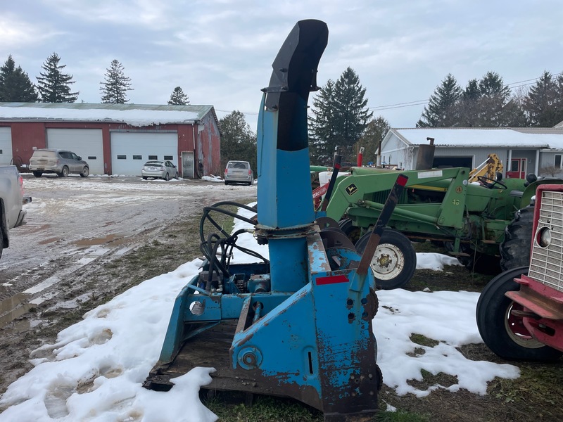 Snow Removal  Astron Snow Blower 7ft - Hydraulic Drive & Double Auger - Skid Steer + Quick Attach Photo